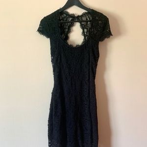 Beautiful lace mini-dress